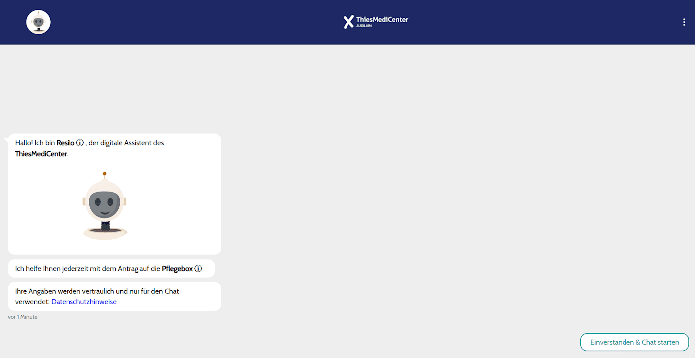 Chatbot ThiesMediCenter Thumbnail Chatbot ThiesMediCenter Thumbnail